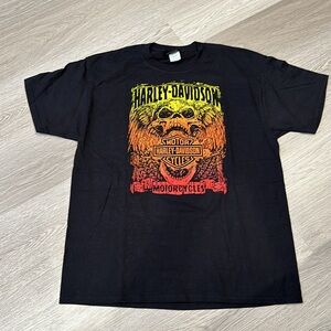 Harley Davidson Great Falls MT Big Sky T-Shirt Size L
